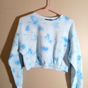 Forever 21 Blue Crop Top
